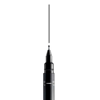 Uni-Ball Pin Fine Line Pen, Black, 0.7