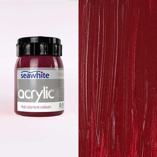 Seawhite of Brighton Acrylic Paint 500ml - Crimson
