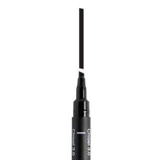 Uni-Ball Pin Fine Line Pen, Black, Chisel 3.0