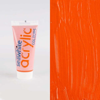 Seawhite of Brighton Acrylic Paint 200ml - Orange