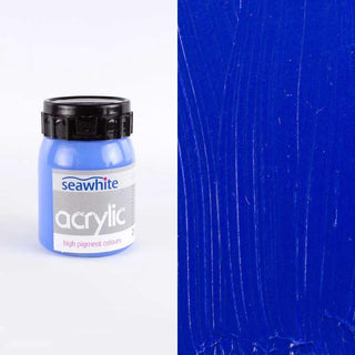 Seawhite of Brighton Acrylic Paint 500ml - Dark Cobalt Violet