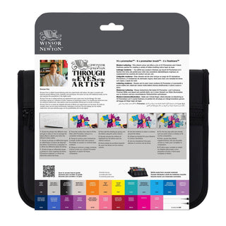 Winsor & Newton Promarker Modern Lettering Set in Wallet 25+1pc
