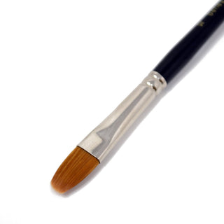 Brushes4Art Synthetic Brushes for Watercolour Painting - Filbert