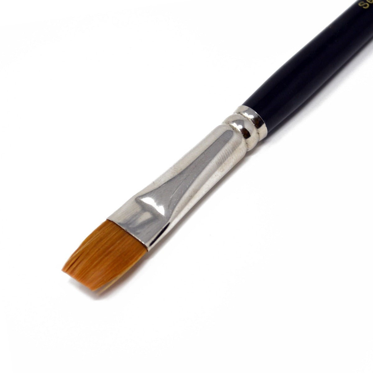 Brushes4Art Synthetic Brushes for Watercolour Painting - Flat