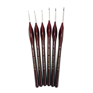 Artmaster Fine Detail Miniature Series 100 Paint Brush Set of 6