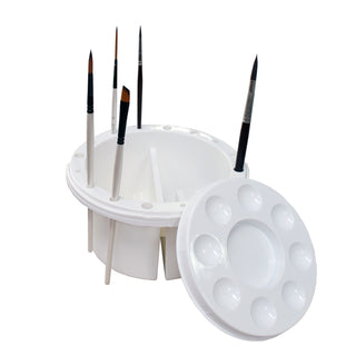 Studio 22 Plastic Brush Washer & Palette