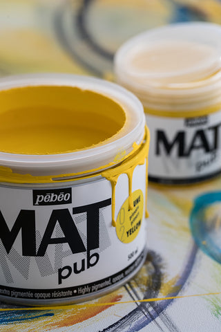Pebeo Mat Pub Acrylic Paint 140ml