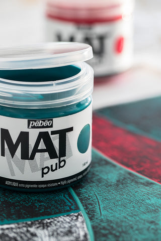 Pebeo Mat Pub Acrylic Paint 140ml