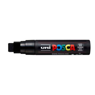 Uni POSCA PC-17K 15mm Broad Chisel Marker Pens - Black