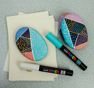 Uni POSCA Markers PC-1M Set of 8 Pastel Colours
