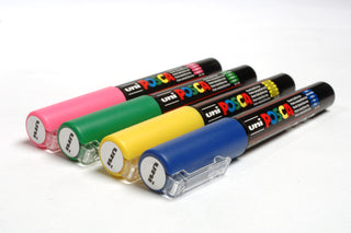 Uni POSCA PC-5M Bullet Tip Marker Pens from The Art Shop Skipton