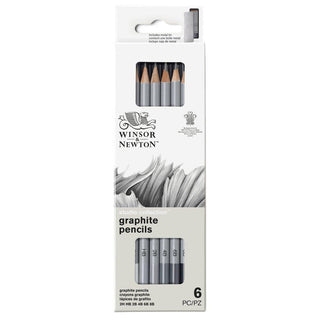 Winsor & Newton Studio Collection Graphite Pencils 6pc Set