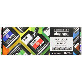 Sennelier Abstract Acrylic Introductory Set 8 x 40ml