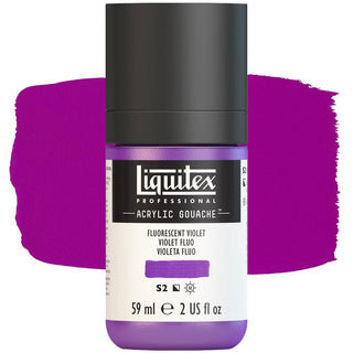 Liquitex Acrylic Gouache Paint 59ml - Fluorescent Violet