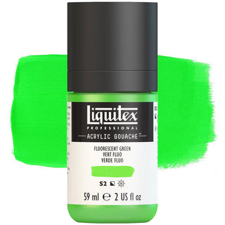 Liquitex Acrylic Gouache Paint 59ml - Fluorescent Green