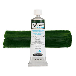 Schmincke Norma Blue Water-Mixable Oil 35ml - 514 Sap Green
