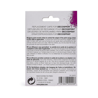Pebeo DecoSpray Replacement Caps Bag of 5 Diffusers