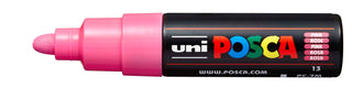 Uni POSCA PC-7M Bullet Tip Paint Markers - Pink