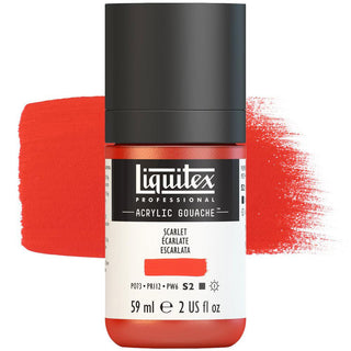 Liquitex Acrylic Gouache Paint 59ml - Scarlet