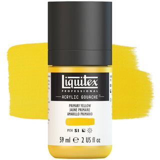 Liquitex Acrylic Gouache Paint 59ml - Primary Yellow