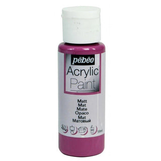 Pebeo Acrylic Paint 59ml Bottles - Matt Blackcurrant