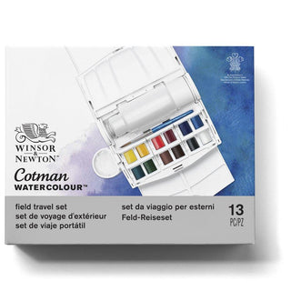 Winsor & Newton Cotman Field Travel Set 13pc
