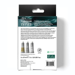 Winsor & Newton Winton Oil Colour Metallic Set 3 x 37ml