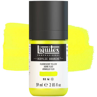 Liquitex Acrylic Gouache Paint 59ml - Fluorescent Yellow