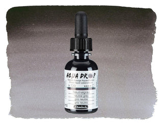 Schmincke Aqua Drop Liquid Watercolour 30ml - Neutral Grey