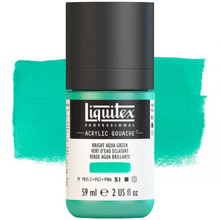 Liquitex Acrylic Gouache Paint 59ml - Bright Aqua Green