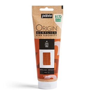 Pebeo Origin High Viscosity Acrylic 120ml - Copper