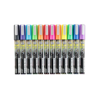 Royal & Langnickel Halo Hues Outline Markers 3mm Tip Set 12pc