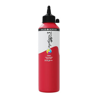 Daler Rowney System 3 Fluid Acrylic 500ml