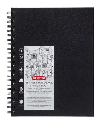 Derwent Big Book 86 Sheet Hardback Sketchbook A4