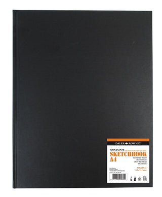 Daler Rowney Graduate Hardback Sketchbook A4, Portrait