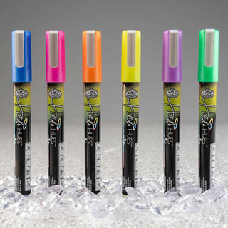 Royal & Langnickel Halo Hues Outline Markers 3mm Tip Set 6pc