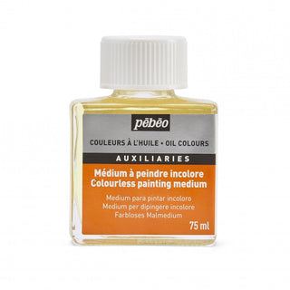Pebeo Auxiliaries Colourless Painting Medium 75ml