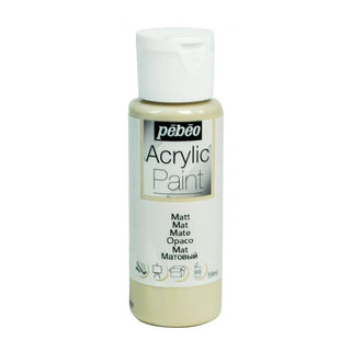 Pebeo Acrylic Paint 59ml Bottles - Matt Light Taupe