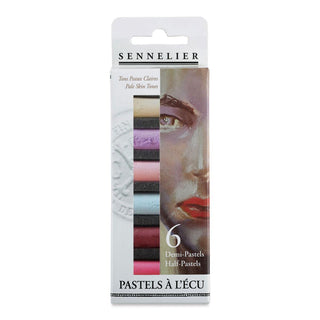 Sennelier Soft Half Pastels Pale Skin Tones Set of 6