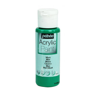 Pebeo Acrylic Paint 59ml Bottles - Matt Pine Green