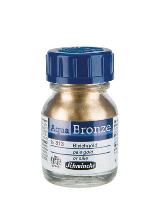 Schmincke Aqua Bronzes 20ml - Pale Gold