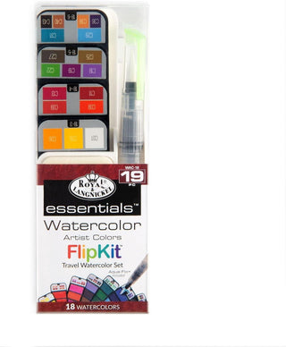 Royal & Langnickel Flipkit Travel Watercolour Set