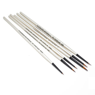 Studio 22 Titanium Series Watercolour Brush Fine Detail Set of 6