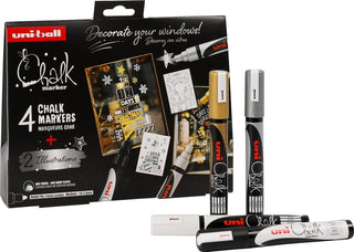 Uni-Ball Chalk Markers Scandinavian Christmas Set #2
