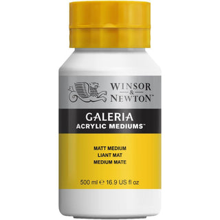 Winsor & Newton Galeria Acrylic Additive Matt Medium 500ml