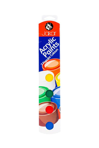 Jakar Acrylic Paint Set 7  x 20ml Pots