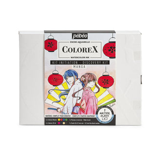 Pebeo Colorex Watercolour Ink Manga Discovery Kit