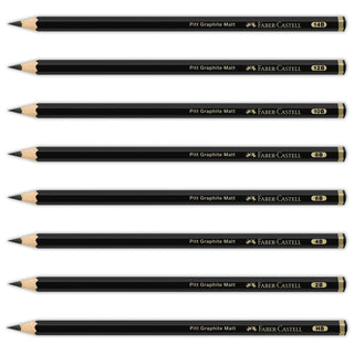 Faber-Castell Pitt Graphite Matt Pencils