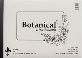 St Cuthberts Mill Botanical Ultra Smooth Watercolour Paper A4