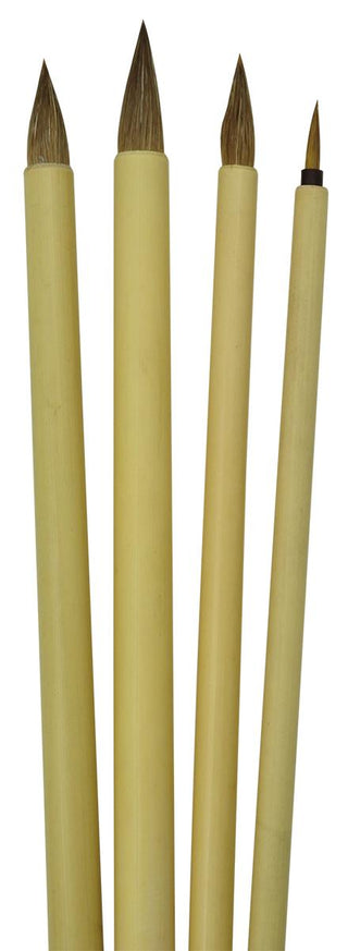 Royal & Langnickel Potter's Select Bamboo Brush Set of 4